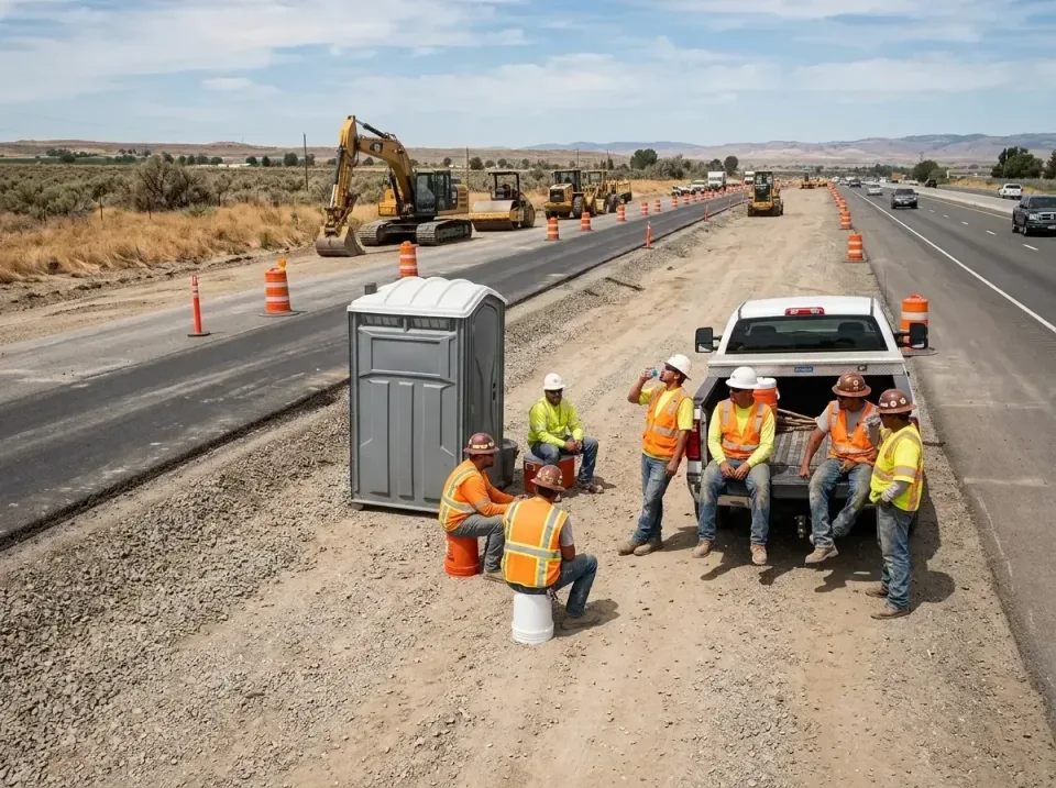 highway-road-construction-crew-007 — frequently asked questions, Porta Potty and Restroom Rentals in Nashville, AR